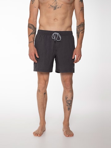 PROTEST Badeshorts 'DAVEY' in Schwarz