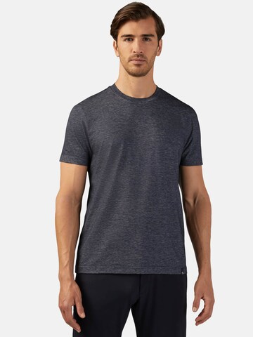 Boggi Milano T-Shirt in Blau: Vorderseite