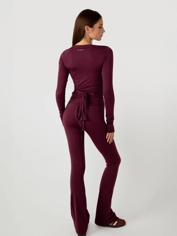 YO-GAYA Bolero 'Ballet Wrap Bolero' in Rood