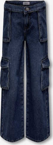 KIDS ONLY Wide leg Jeans in Blauw: voorkant