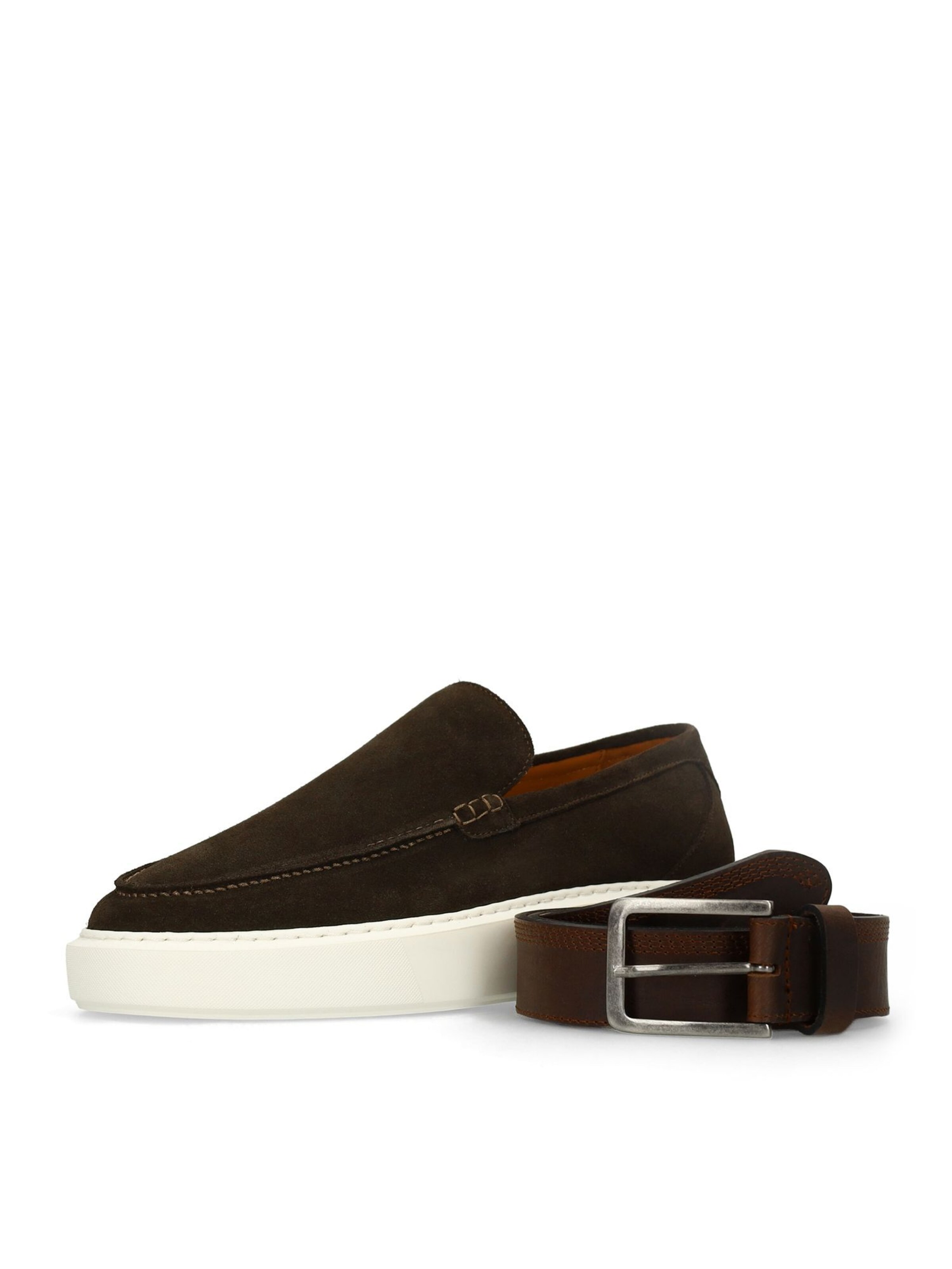 Chaussure basse MANFIELD en marron