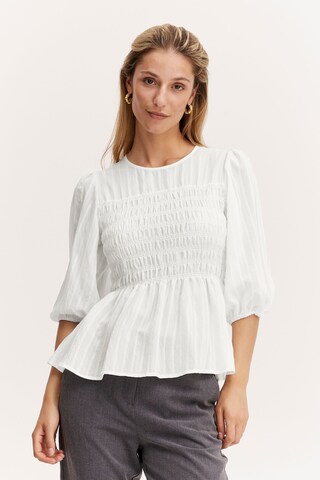 b.young Blouse 'ILAURI' in Beige: voorkant