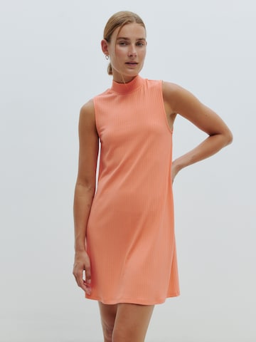 EDITED - Vestido 'Francesca' em laranja: frente