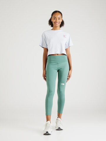 Skinny Pantalon de sport 'FLEX' THE NORTH FACE en vert