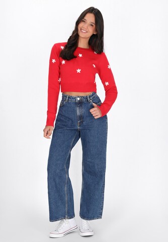 MYMO - Pullover em vermelho