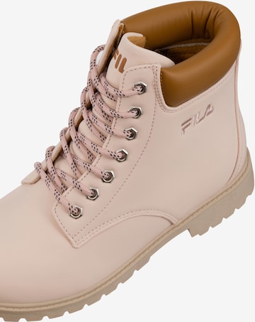 FILA Schnürstiefelette 'Maverick' in Pink