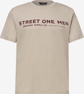 Street One MEN Shirt in Beige: front