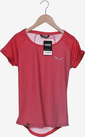 SALEWA T-Shirt XXS in Rot: predná strana