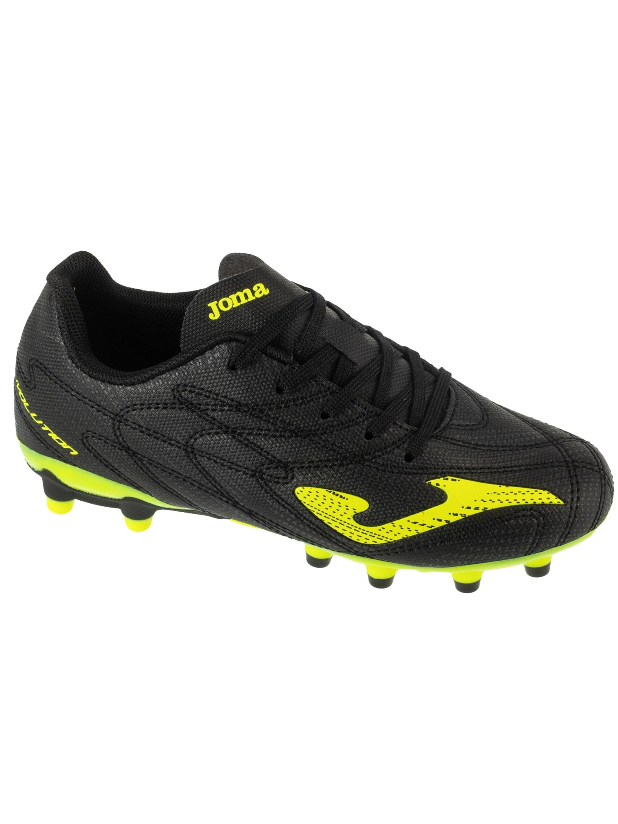 JOMA Sportschuh 'Evolution Jr 25 EVJW FG'‌ in Schwarz: Vorderseite