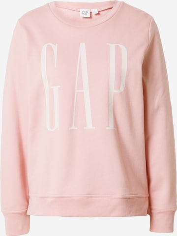 Sweat-shirt GAP en rose : devant