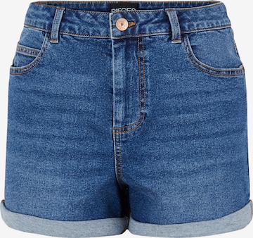 PIECES Regular Shorts 'Pacy' in Blau: predná strana
