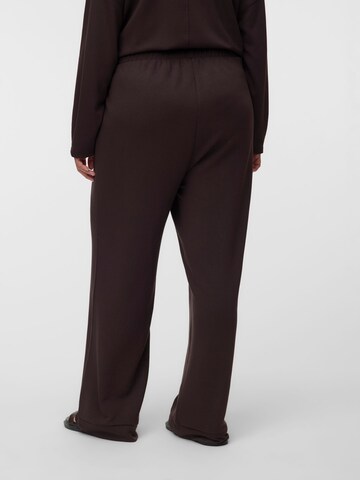 Wide Leg Pantalon 'VMChali' Vero Moda Curve en marron