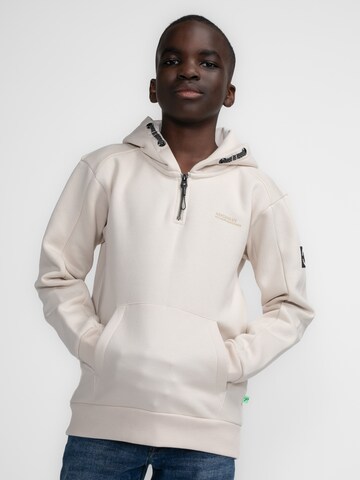 Petrol Industries Sweatshirt 'Ruby' in Beige: voorkant