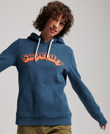 Sweat-shirt Superdry en bleu