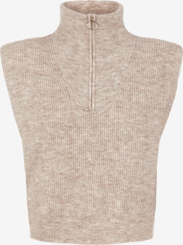 PIECES Sweater 'Erikka' in Beige: front