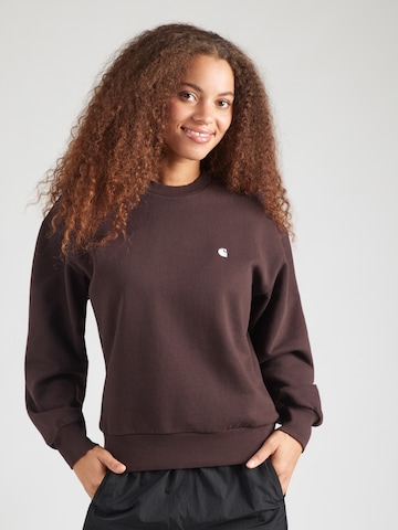 Carhartt WIP Μπλούζα φούτερ 'Casey' σε καφέ: μπροστά