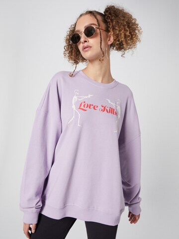 SHYX Sweatshirt 'Asya' in Purple