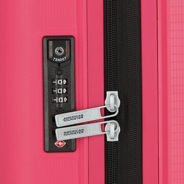 American Tourister Trolley 'AeroStep' in Pink