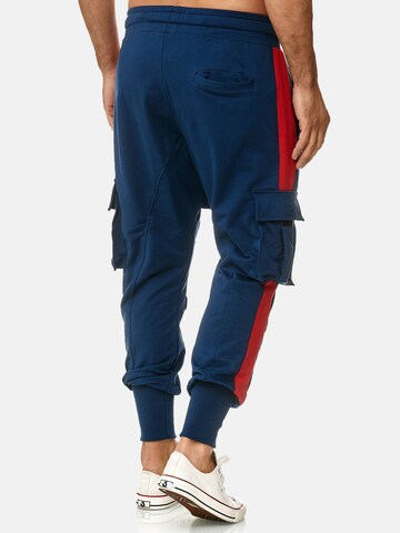 Regular Pantalon '19618' Tazzio en bleu