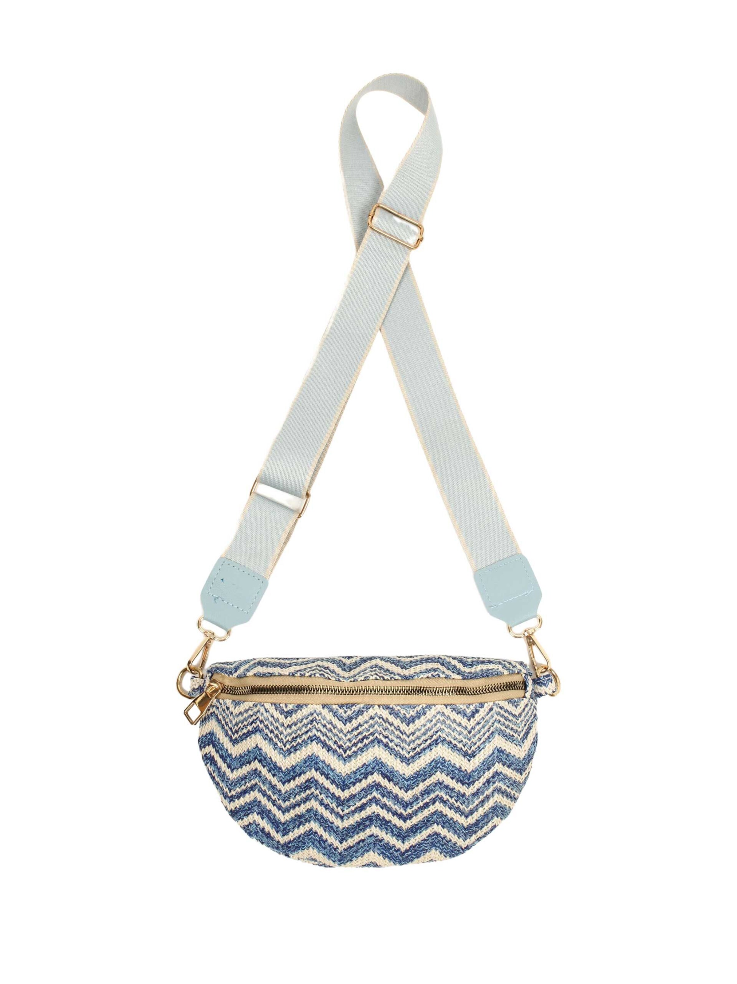 SAMAYA Crossbody Bag 'Sarah' in Blue: front