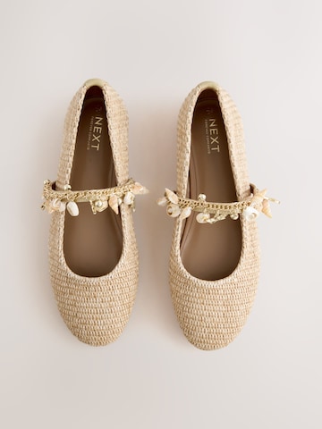Next Ballerina met riempjes 'Forever Comfort' in Beige
