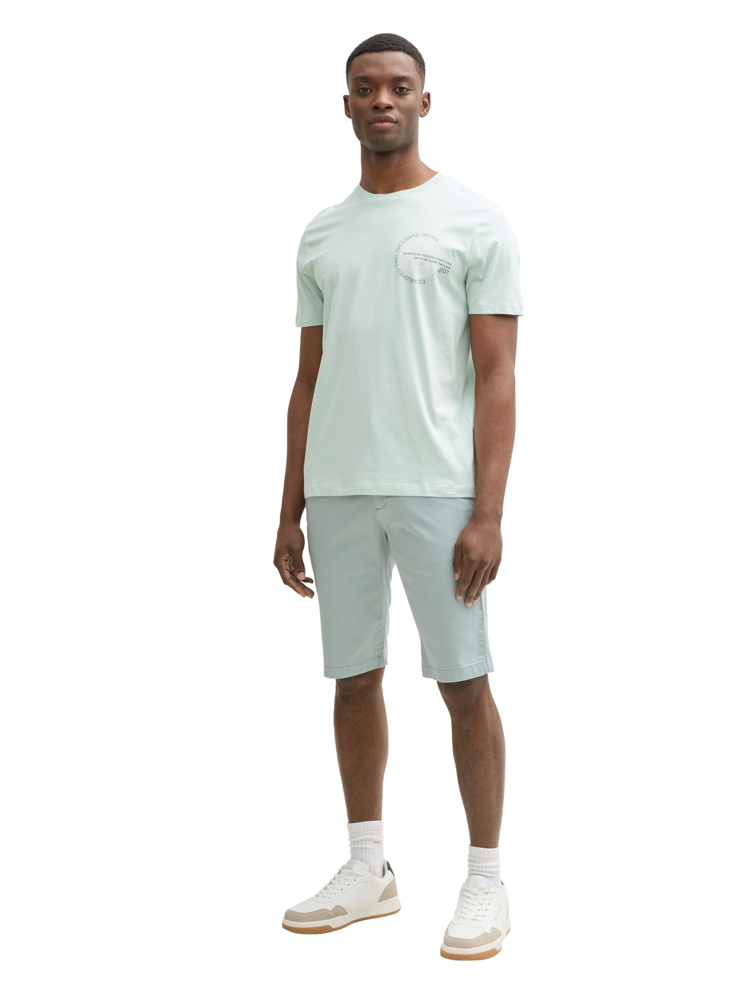 TOM TAILOR DENIM Koszulka w kolorze zielony