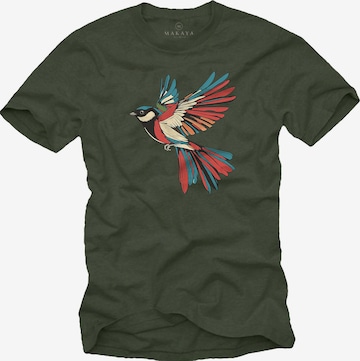 MAKAYA Shirt in Grün: Vorderseite