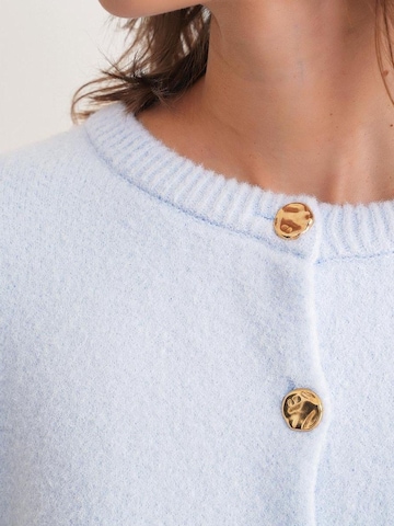 MixRay - Casaco de malha em azul