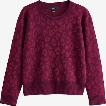 Pull-over Next en rouge : devant
