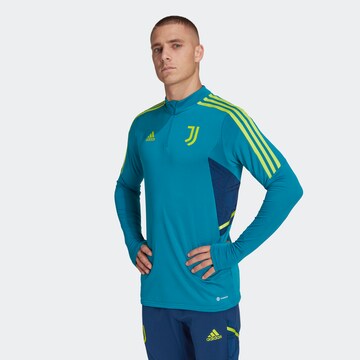 T-Shirt fonctionnel 'Juventus Condivo 22' ADIDAS SPORTSWEAR en bleu : devant