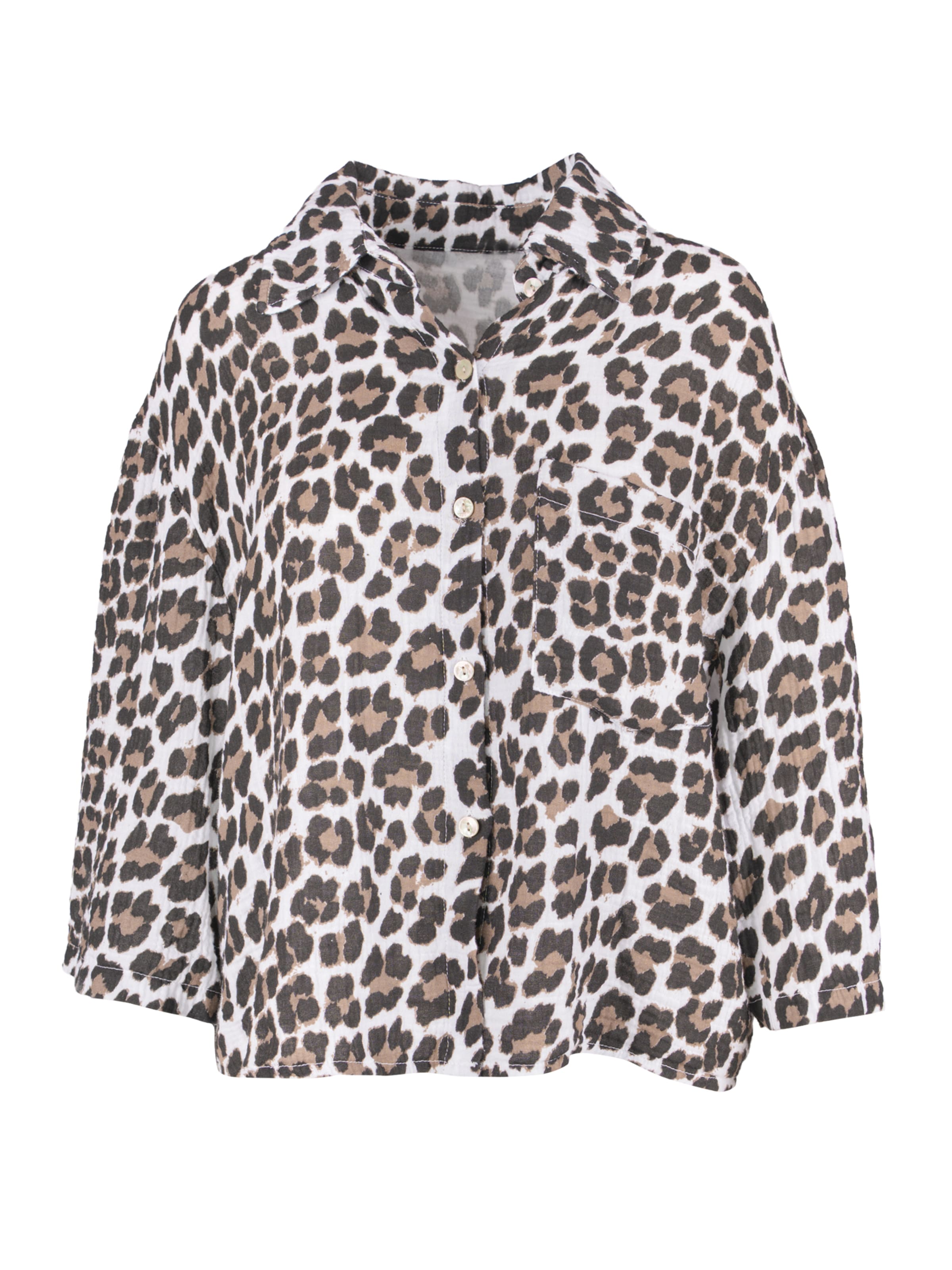 Seasons of April Blouse 'Roxy' in Wit: voorkant