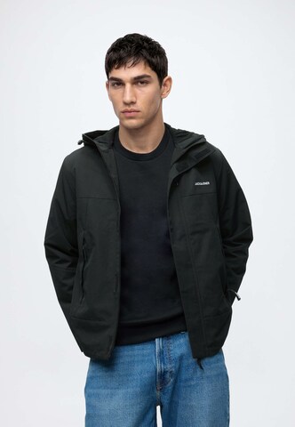 juoda JACK & JONES Demisezoninė striukė 'JCOCLUB'