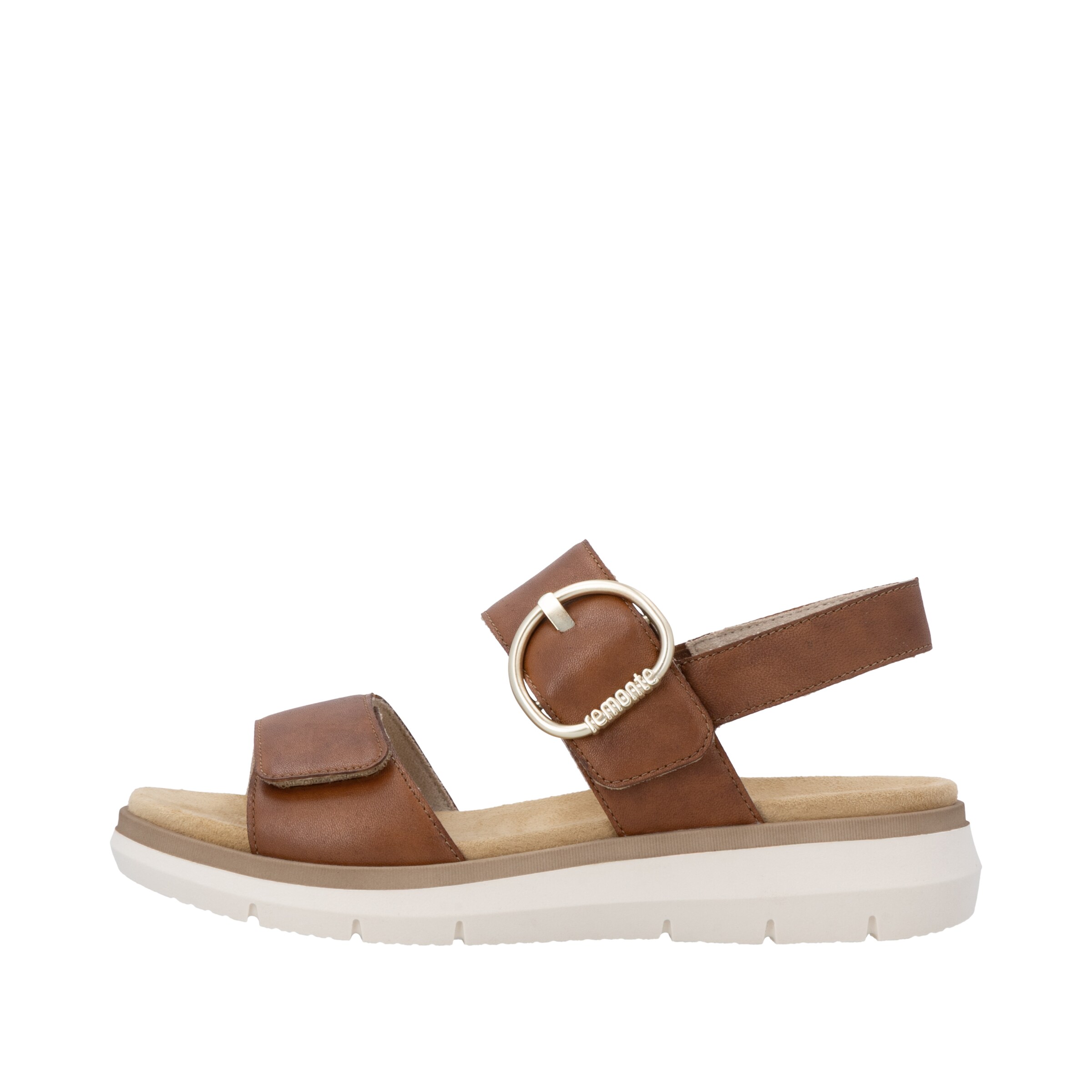 REMONTE Strap Sandals in Brown
