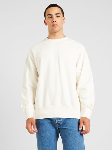 Sweat-shirt 'AUTHENTIC' LEVI'S ® en beige : devant