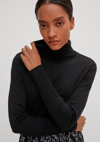 comma casual identity Pullover in Schwarz