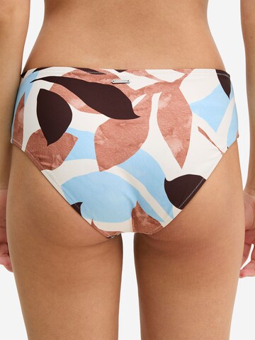 Marc O'Polo Bikini-Hose ' Breezy Leaf ' in Blau