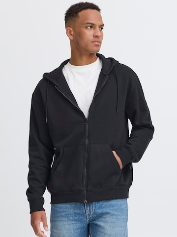 BLEND Sweatvest ' BHJUSTE ' in Zwart
