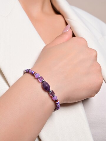 Akzent Bracelet 'Lowy, wasserfest' in Silver: front