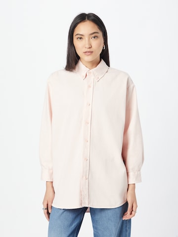 LTB Blouse 'RISSEY' in Roze: voorkant