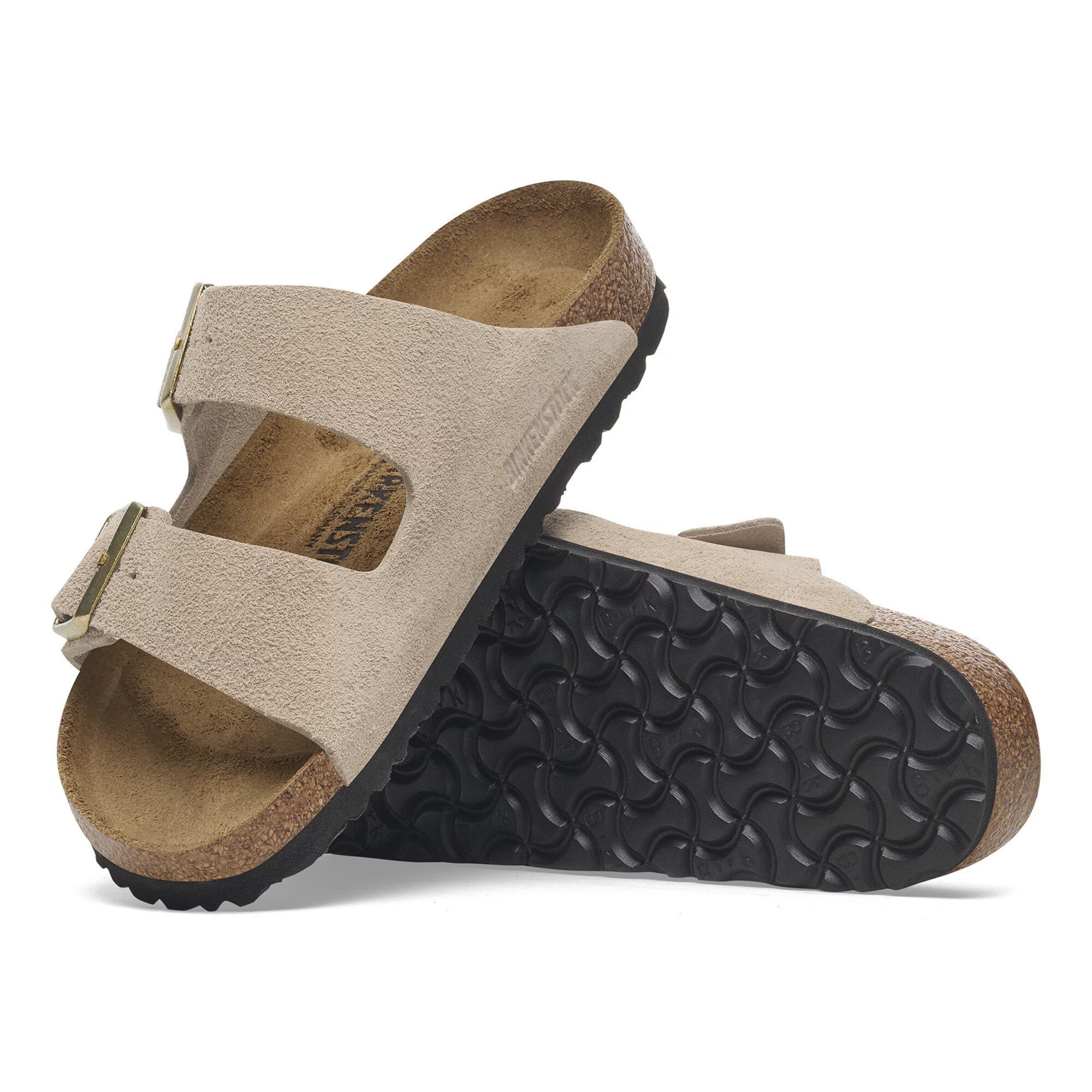BIRKENSTOCK Pantolette in Beige