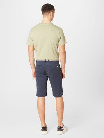 Coupe slim Pantalon chino 'Superflex' Lindbergh en bleu