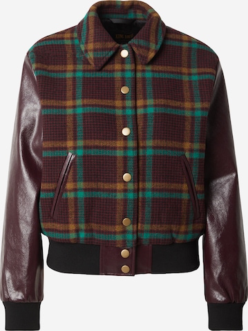 King Louie Jacke 'Billie' in Rot: Vorderseite