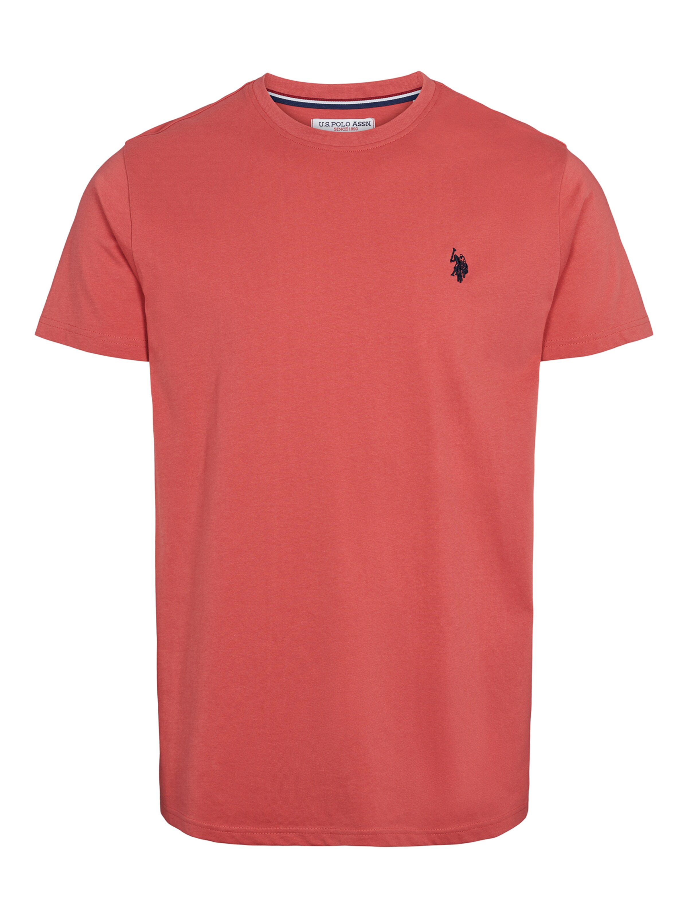 U.S. POLO ASSN. Overhemd 'Arjun' in Rood: voorkant