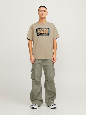 JACK & JONES Bluser & t-shirts 'LOGAN' i beige