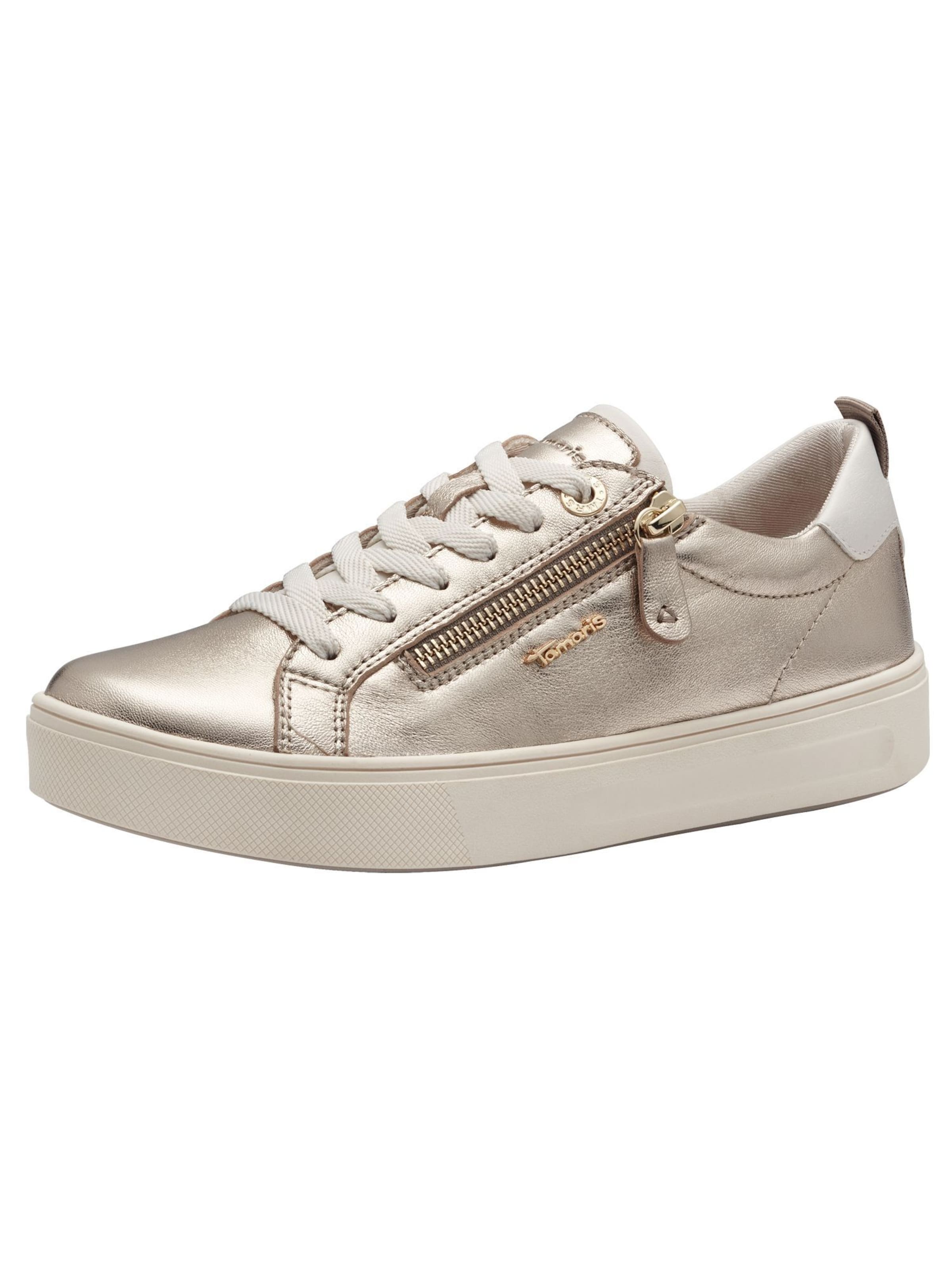 Tamaris Sneakers in Gold: front