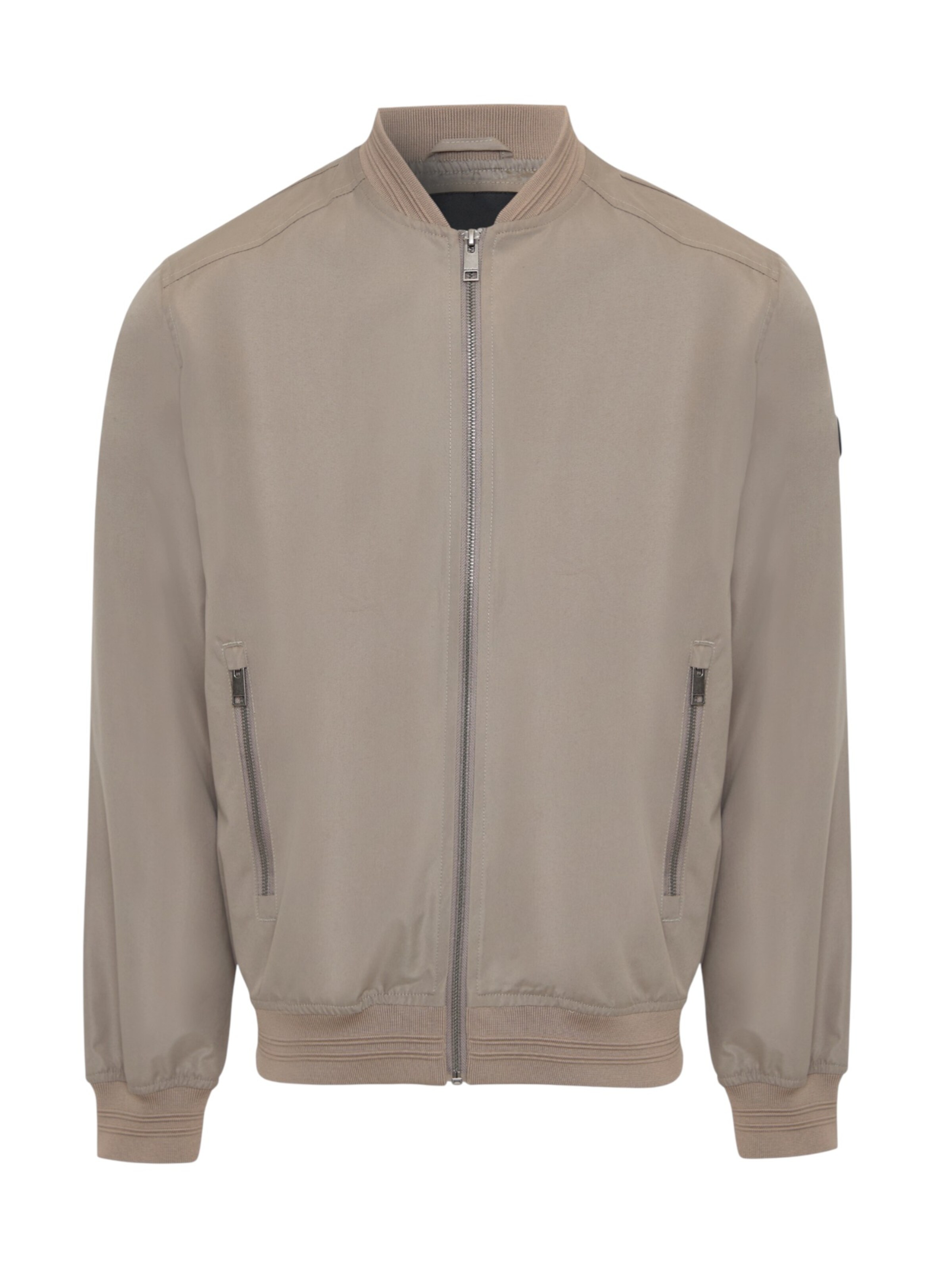 Threadbare Freizeitjacke 'Predict' in Beige: Vorderseite