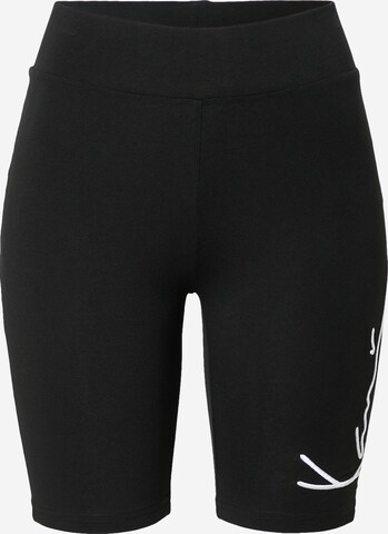 Skinny Leggings Karl Kani en noir : devant