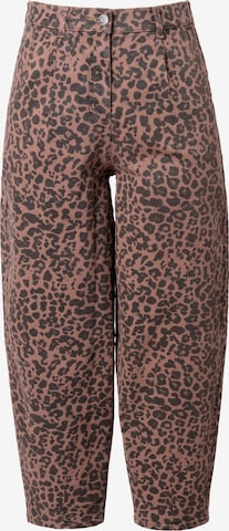 Studio Untold Jeans in Braun: Vorderseite