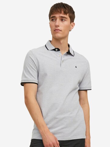JACK & JONES Shirt 'Paulos - Slim Fit' in Grey