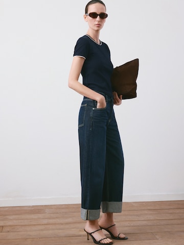 MANGO Pullover 'LIRIO' in Blau